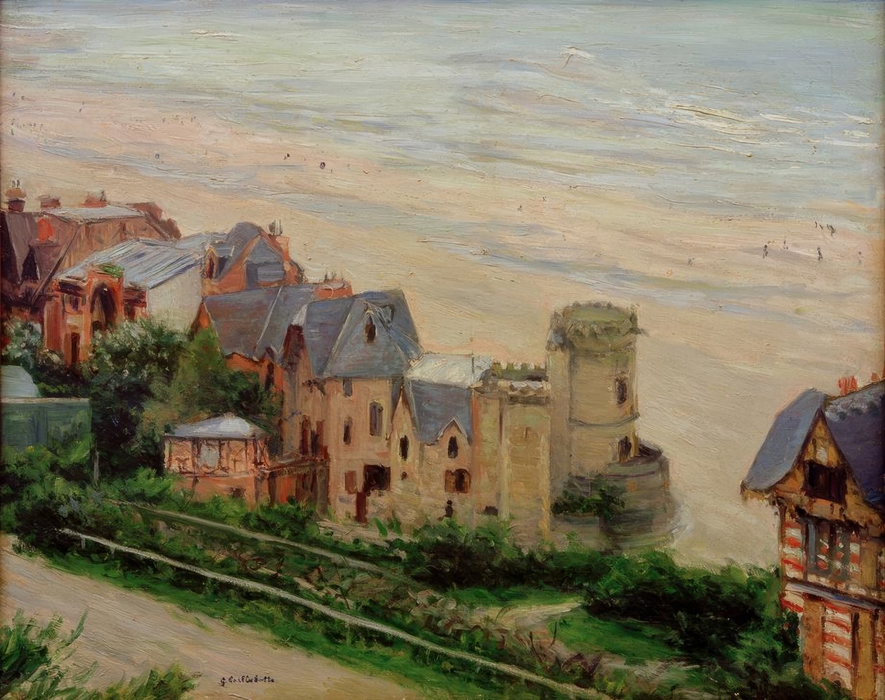 Trouville, a praia e as vilas de Gustave Caillebotte