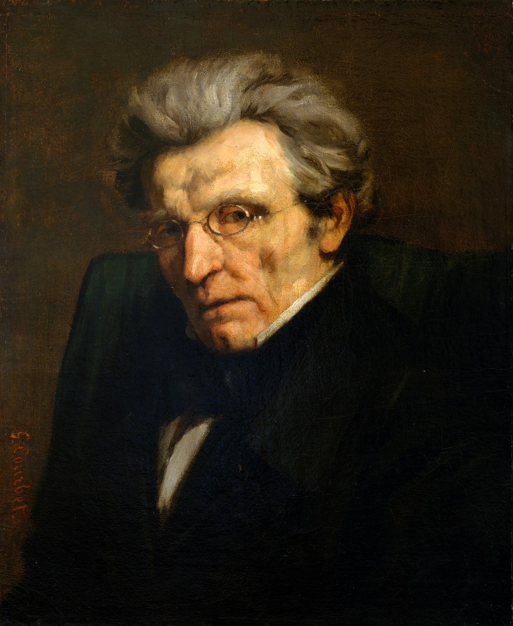 Charles Suisse, 1861. de Gustave Courbet