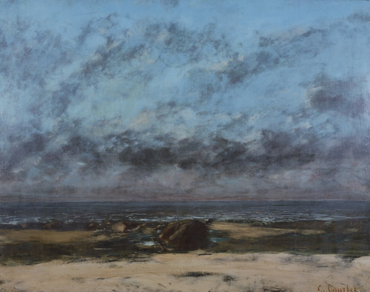 Eternidade (óleo sobre tela) de Gustave Courbet
