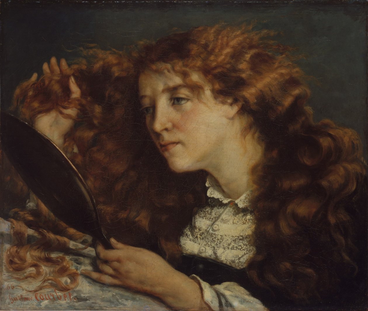 Jo, Beleza Irlandesa de Gustave Courbet