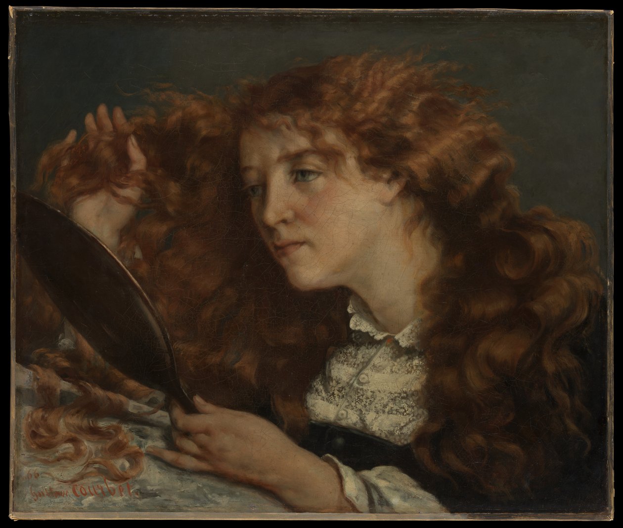 Jo, a bela irlandesa de Gustave Courbet