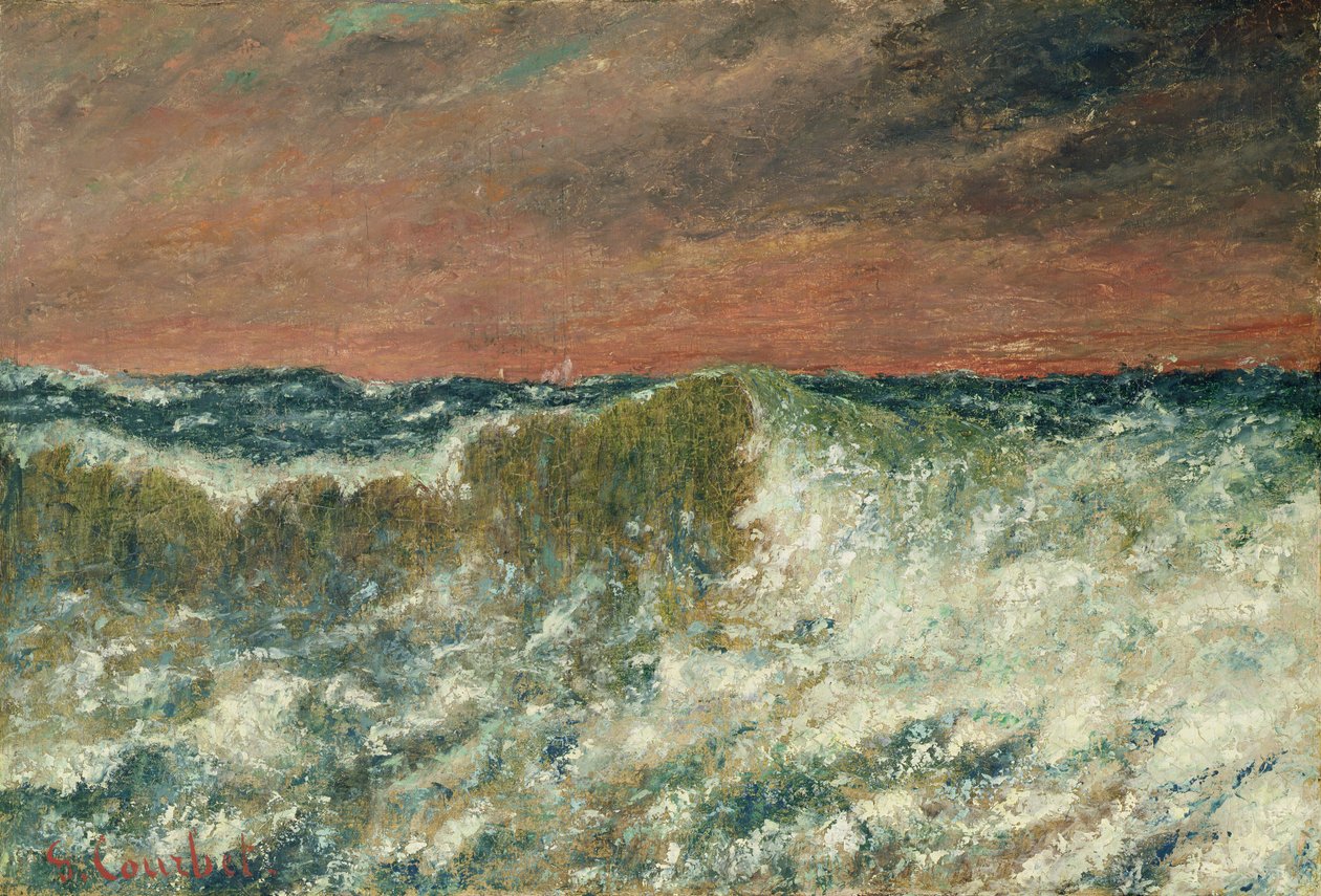 A Onda de Gustave Courbet