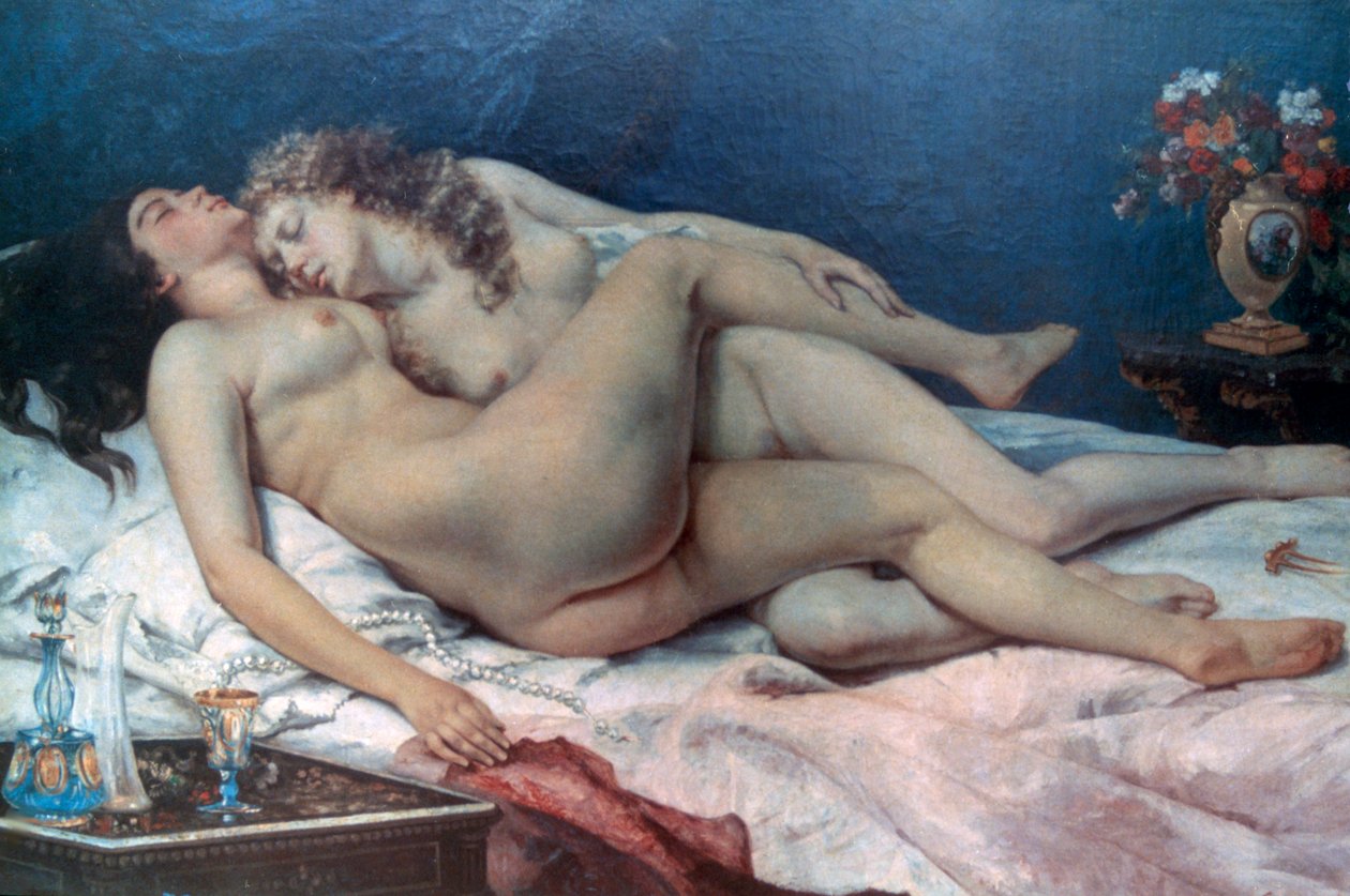 Sono, 1866 de Gustave Courbet