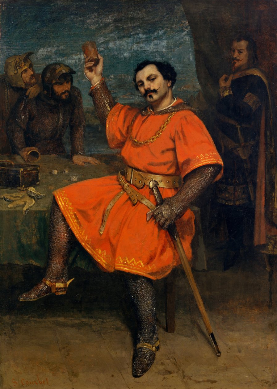 Louis Gueymard 1822-1880 como Robert le Diable, 1857. de Gustave Courbet