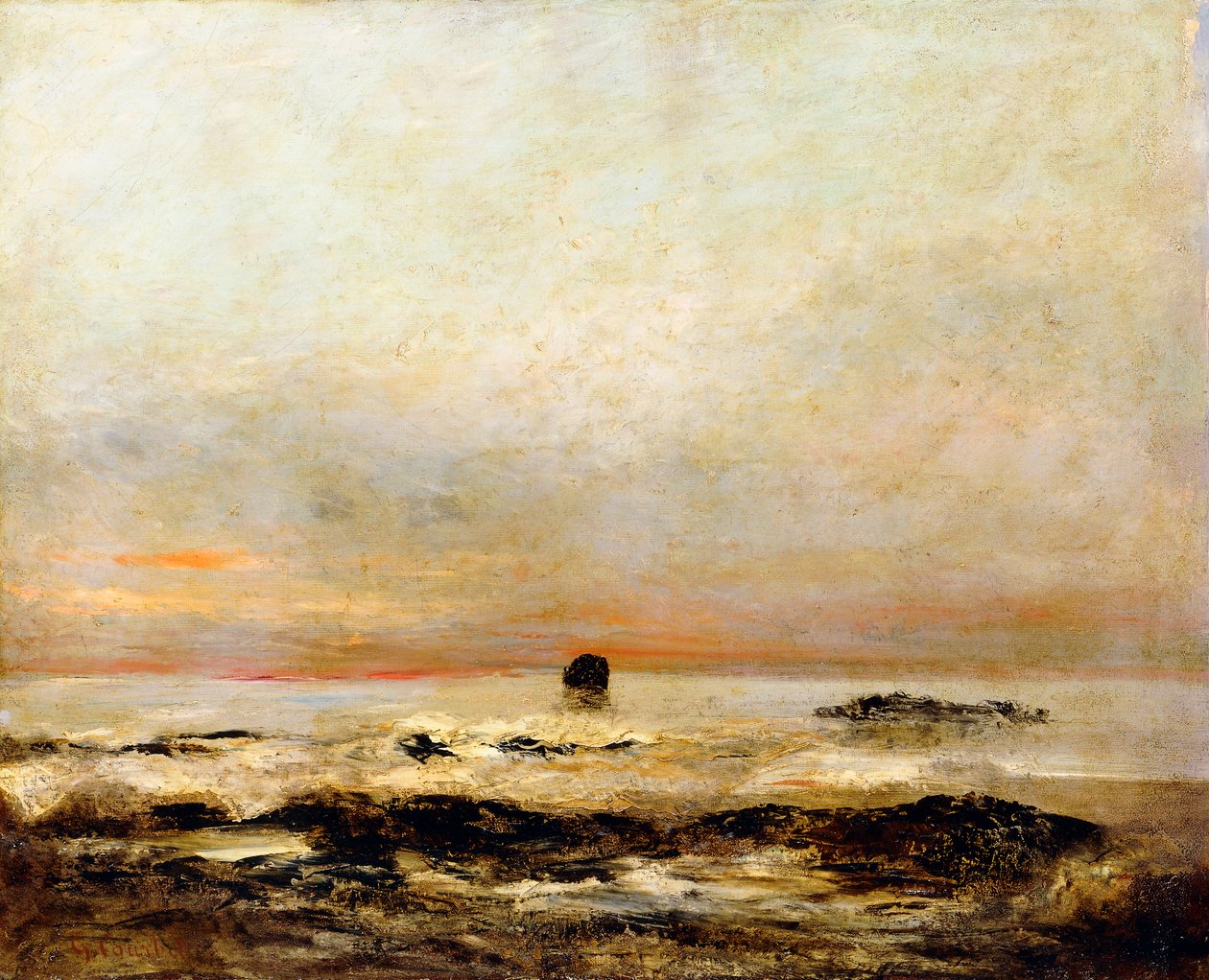 Marinho, de Gustave Courbet