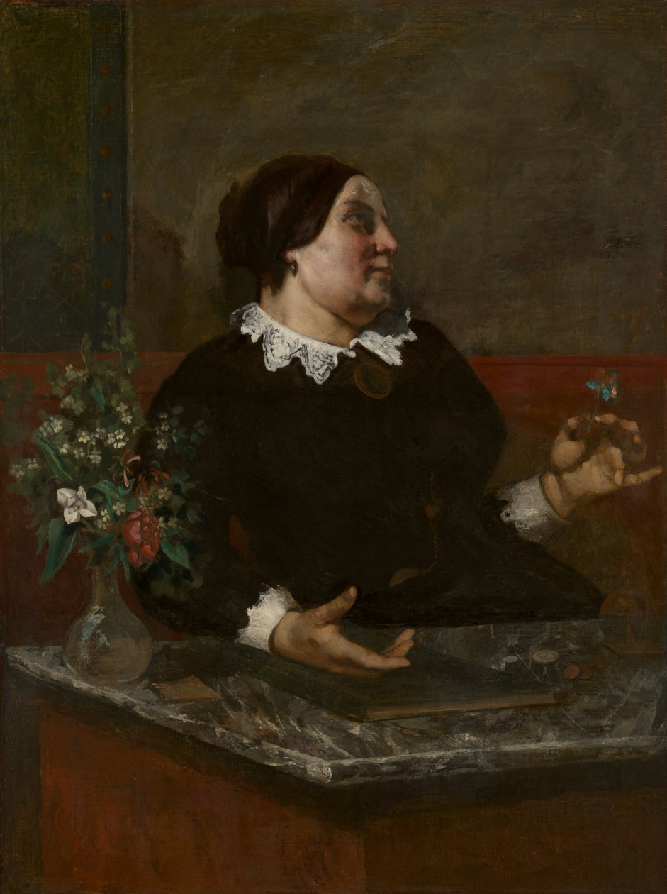 Mãe Grégoire de Gustave Courbet