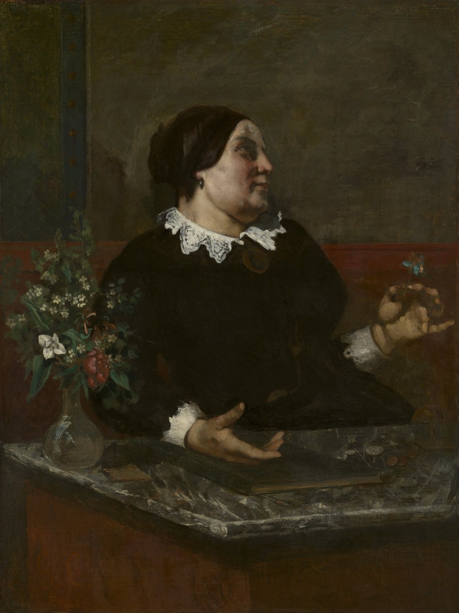 Madre Grégoire, 1855 e 1857-59 de Gustave Courbet