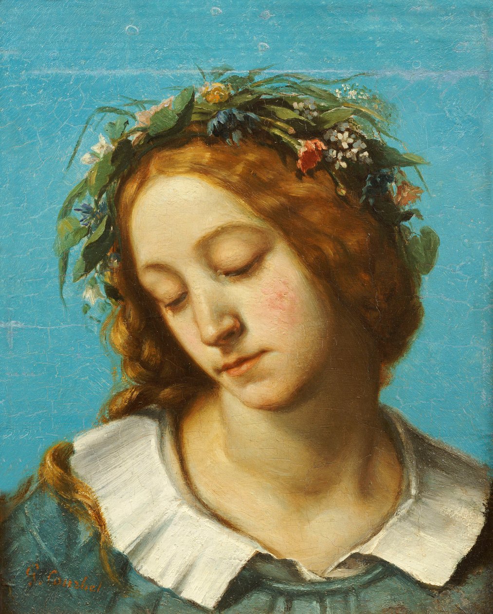 Ophelia, 1842 de Gustave Courbet