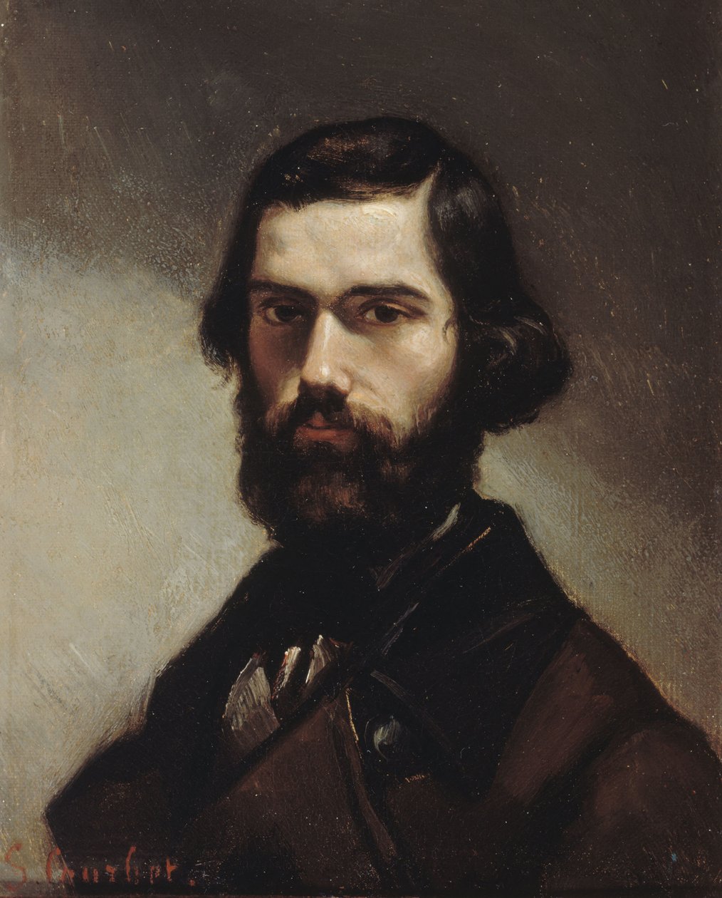 Retrato de Jules Vallès 1832-1885, 1861. de Gustave Courbet