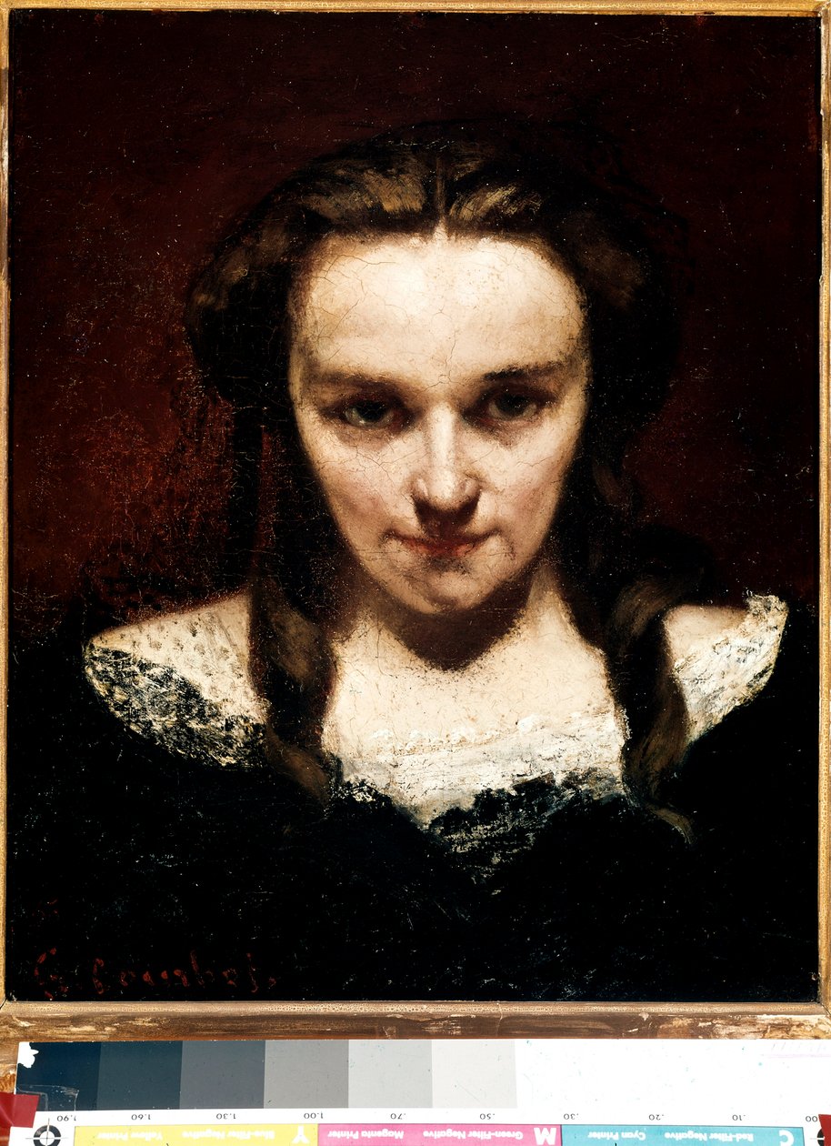 Sleepwalking ou The Seeker (óleo sobre tela de Gustave Courbet