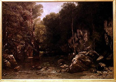 Solidão, 1866 de Gustave Courbet