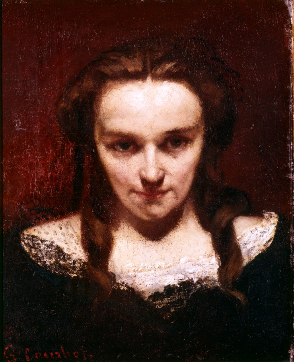 O Clarividente, c1839-1877 de Gustave Courbet