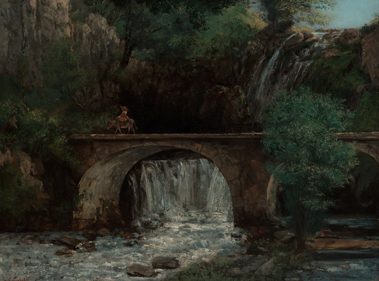 A grande ponte de Gustave Courbet