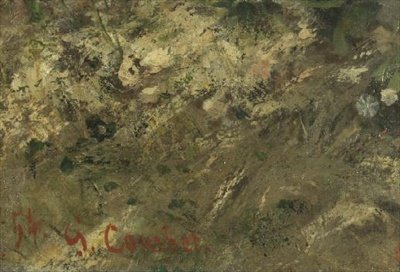 A Reunião ou Bonjour M. Courbet (detalhe) de Gustave Courbet