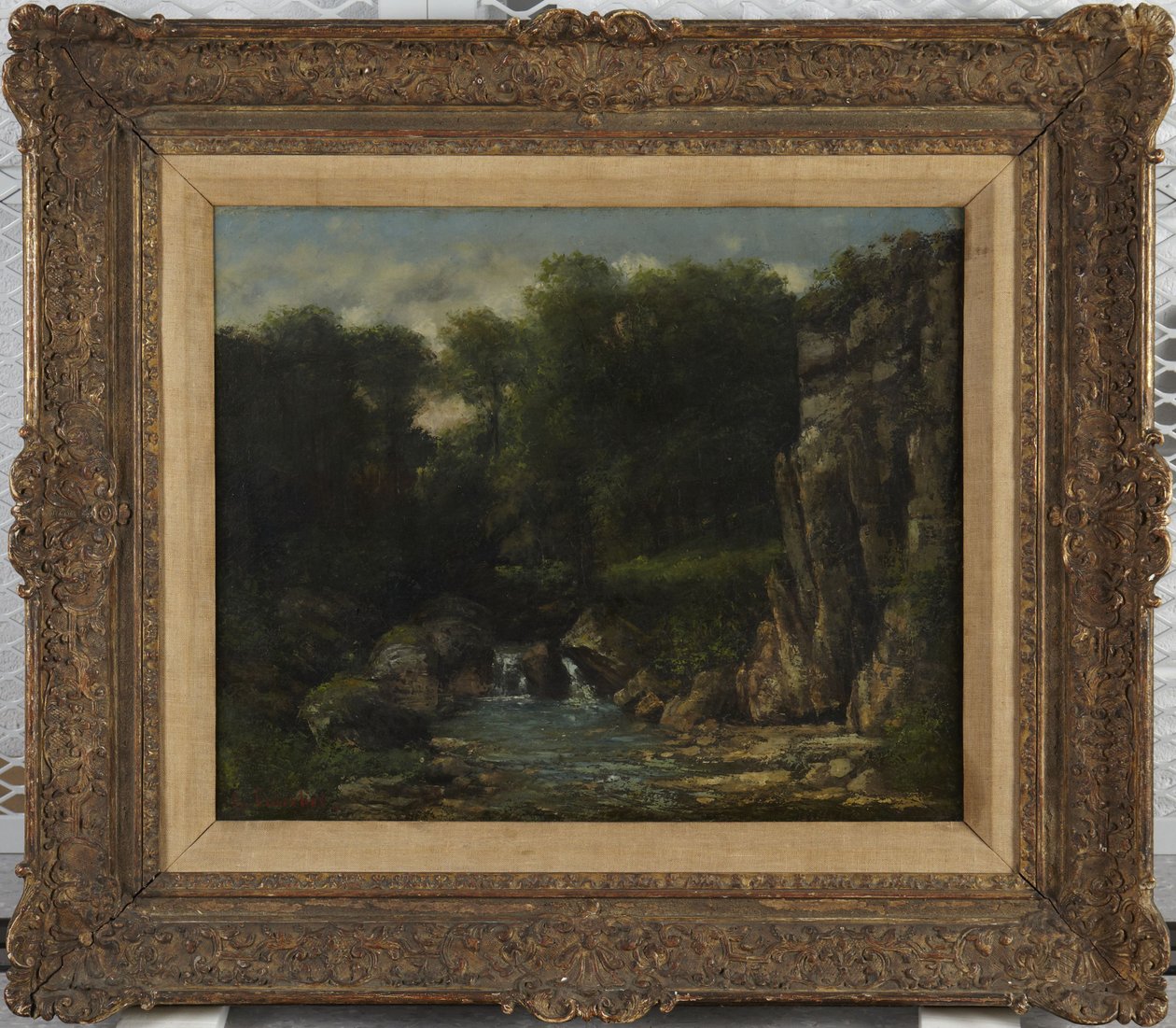 A Primavera de Gustave Courbet