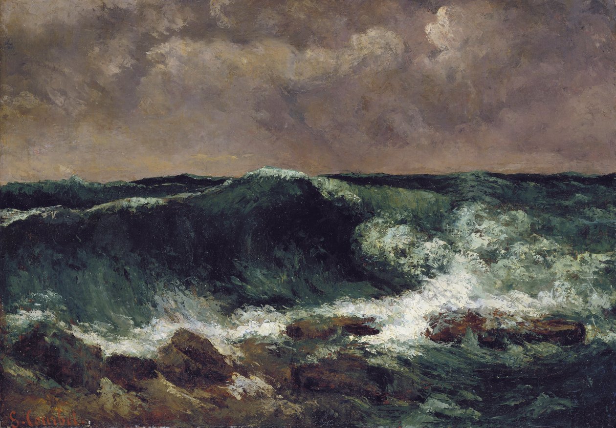 A Onda de Gustave Courbet