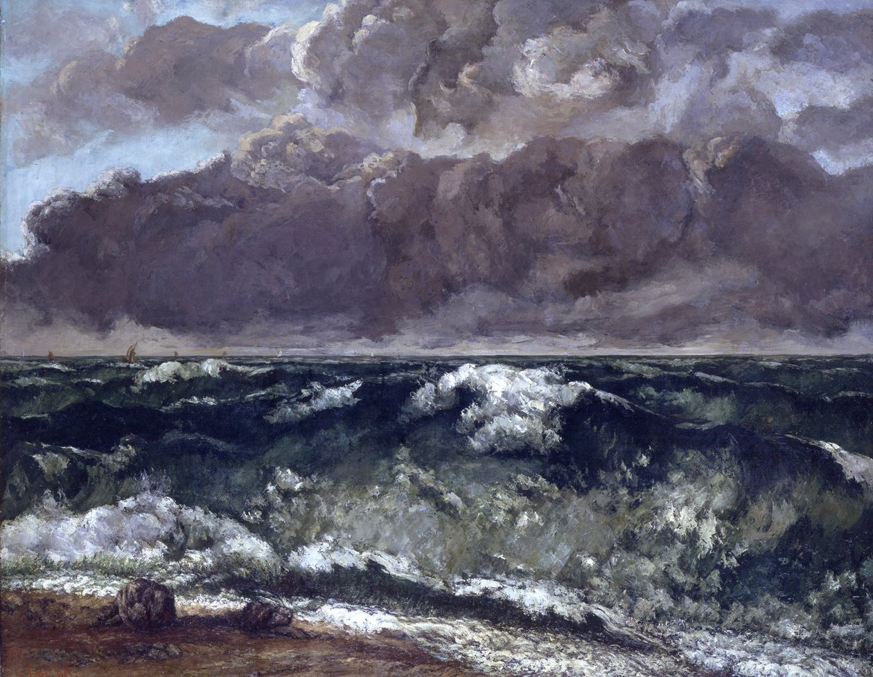 A onda de Gustave Courbet