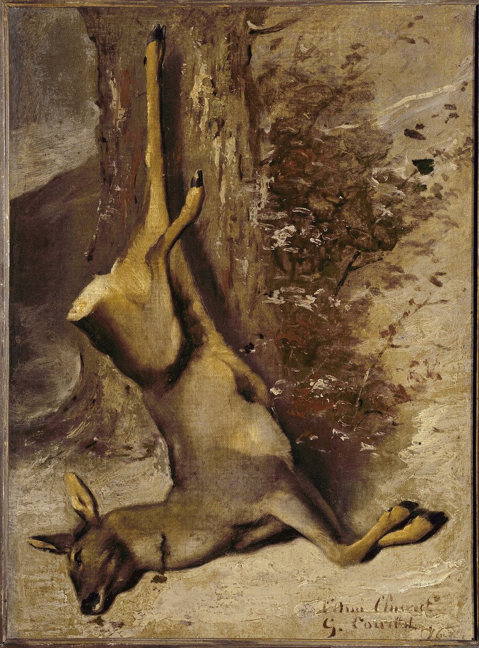 O veado de Gustave Courbet