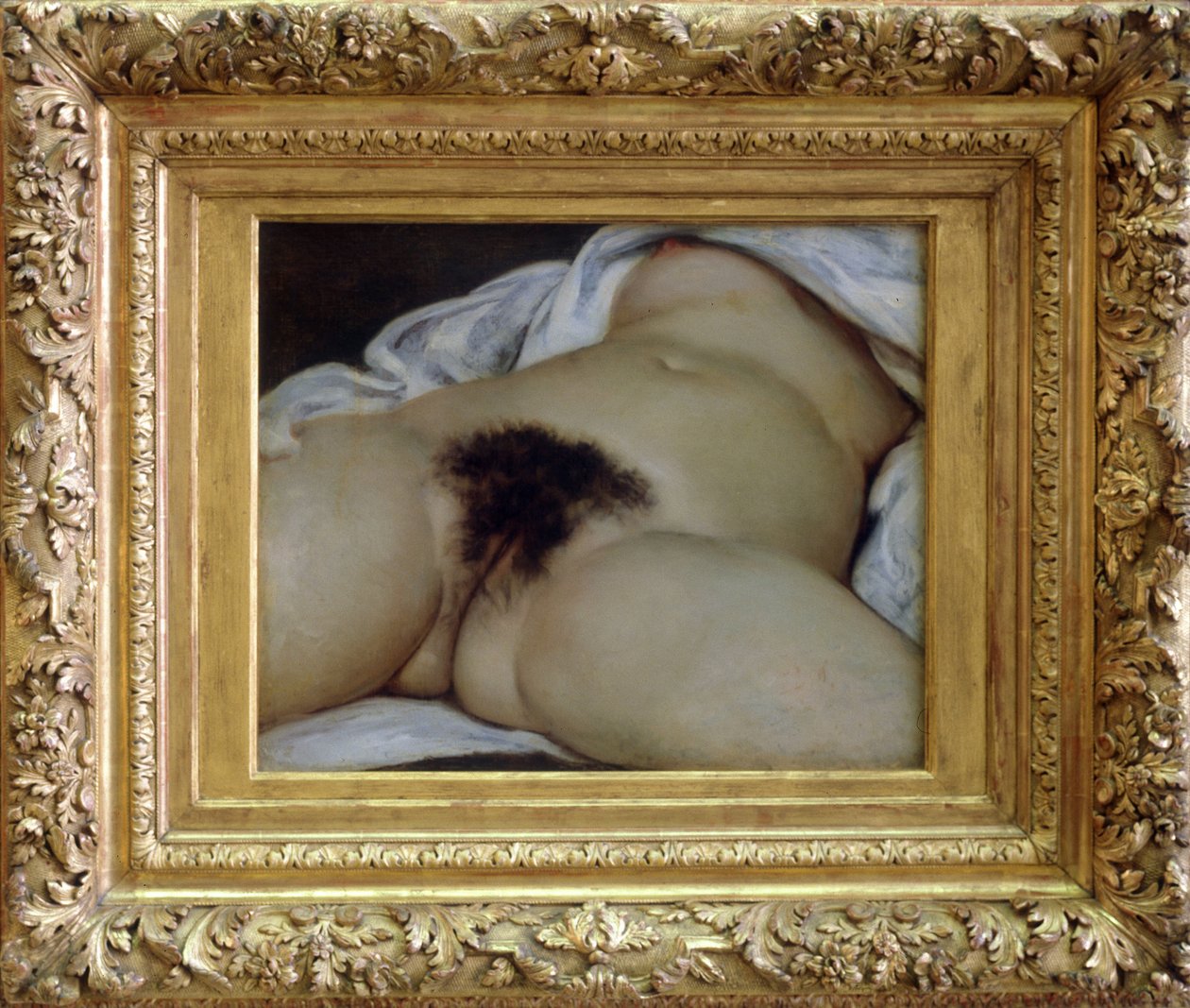 A origem do mundo - O modelo poderia ser Joanna Hiffernan, conhecida como Jo - Pintura de Gustave Courbet de Gustave Courbet