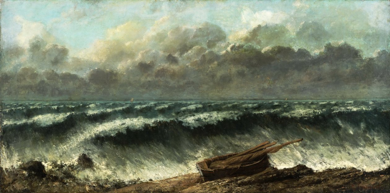 ondas de Gustave Courbet