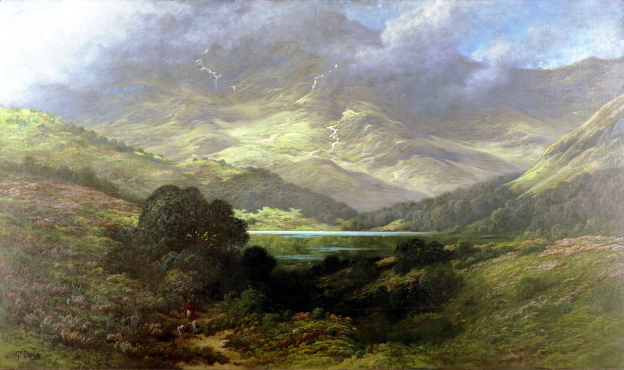 Terras Altas da Escócia de Gustave Dore