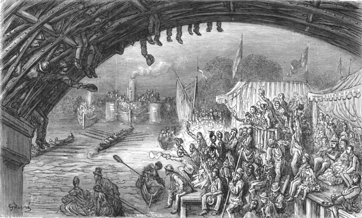 Ponte Barnes, 1872. de Gustave Dore