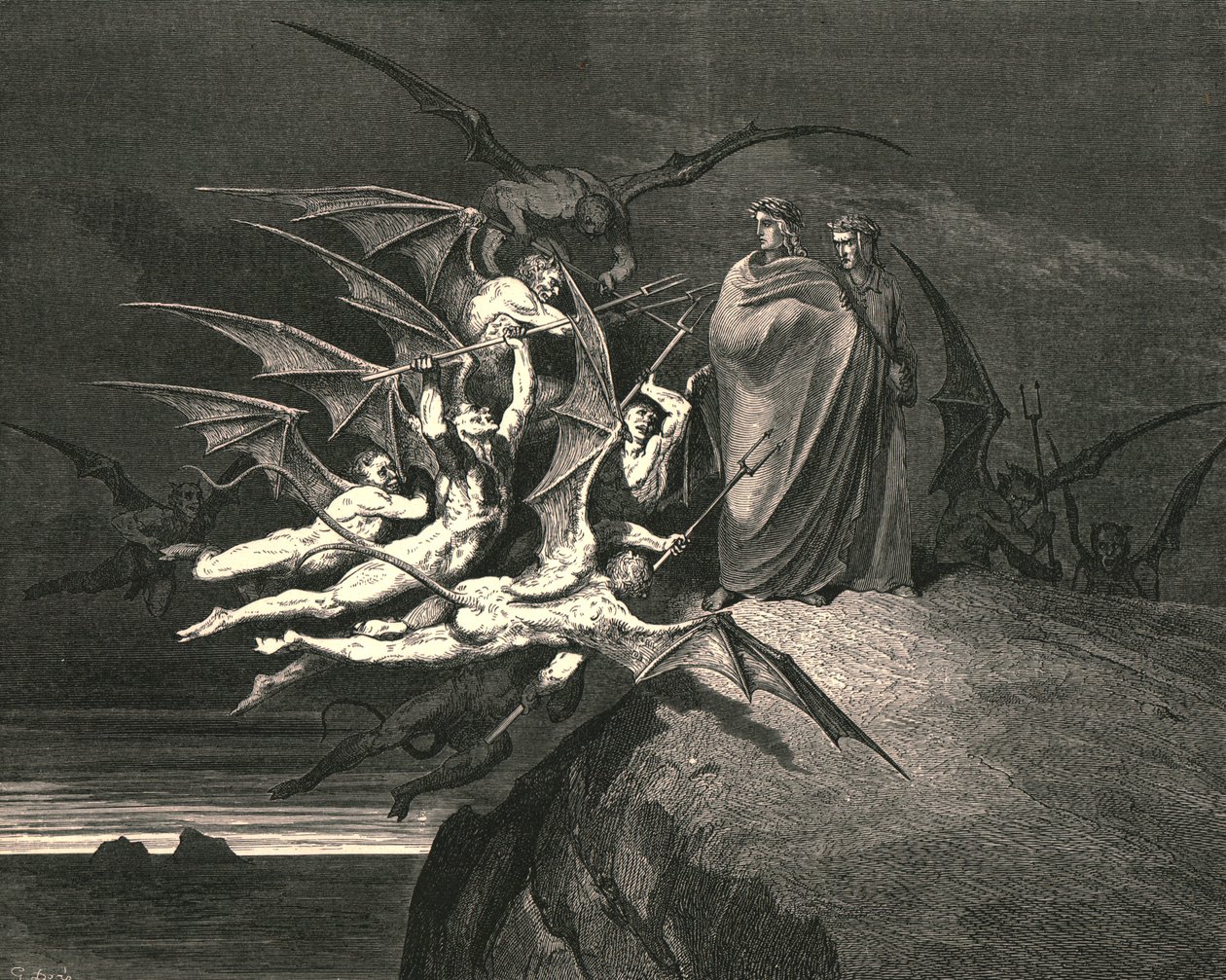 Nenhum de vocês é ultrajante, c1890. de Gustave Dore