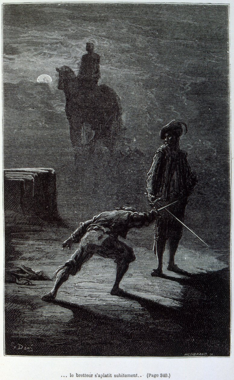 Capitão Fracasse (ilustração) de Gustave Dore