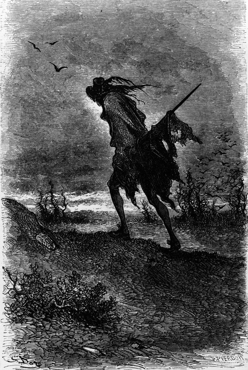 Capitão Fracasse por Theophile Gautier (1811-1872). Ilustração de Gustave Dore (1832-1883). de Gustave Dore