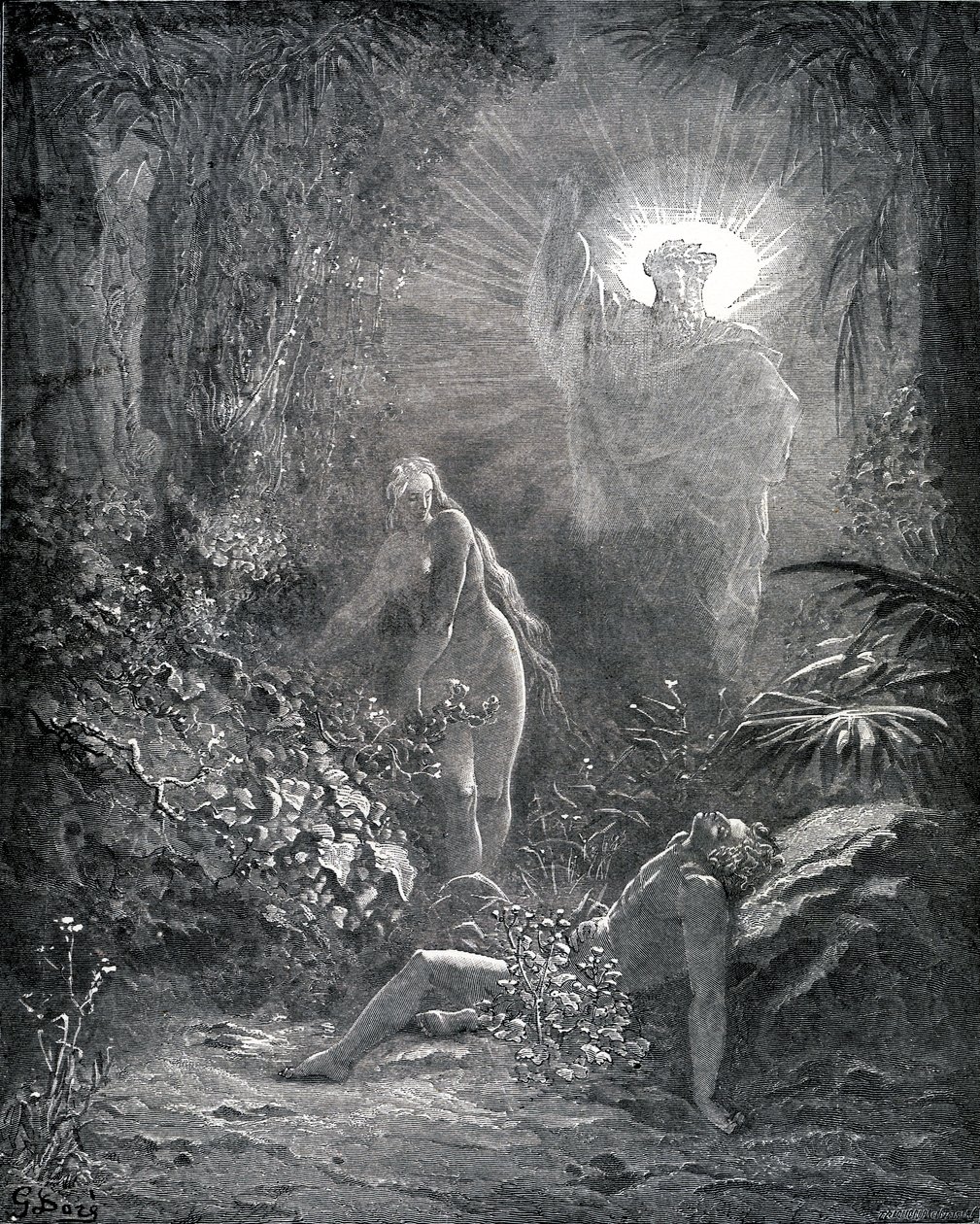 Criação da Eve de Gustave Dore