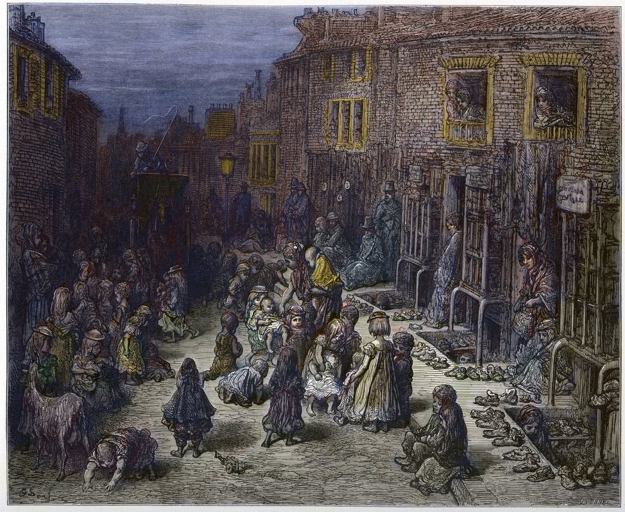 Dudley Street, Seven dials in Covent Garden from 
