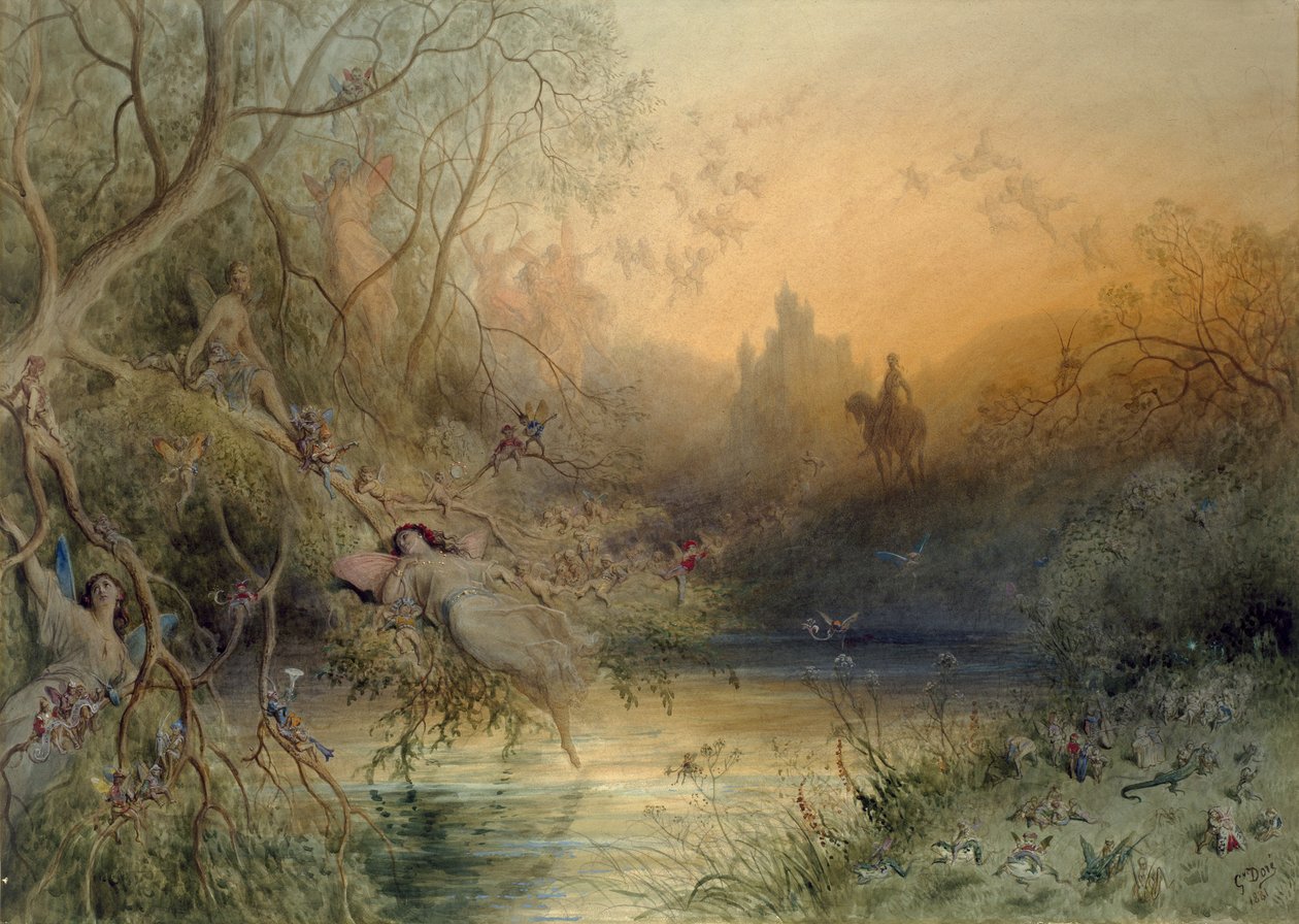 Terra das fadas, 1881 de Gustave Dore