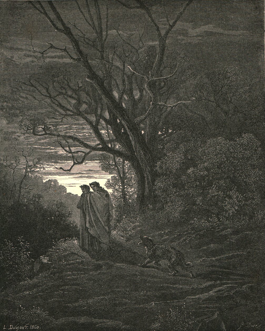 Ele, assim que viu que eu estava chorando, c1890. de Gustave Dore