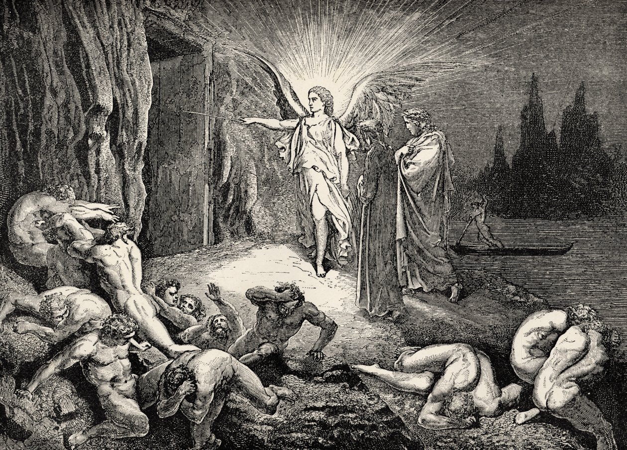 Ilustração para A Divina Comédia - Inferno (La Divina Commedia, L
