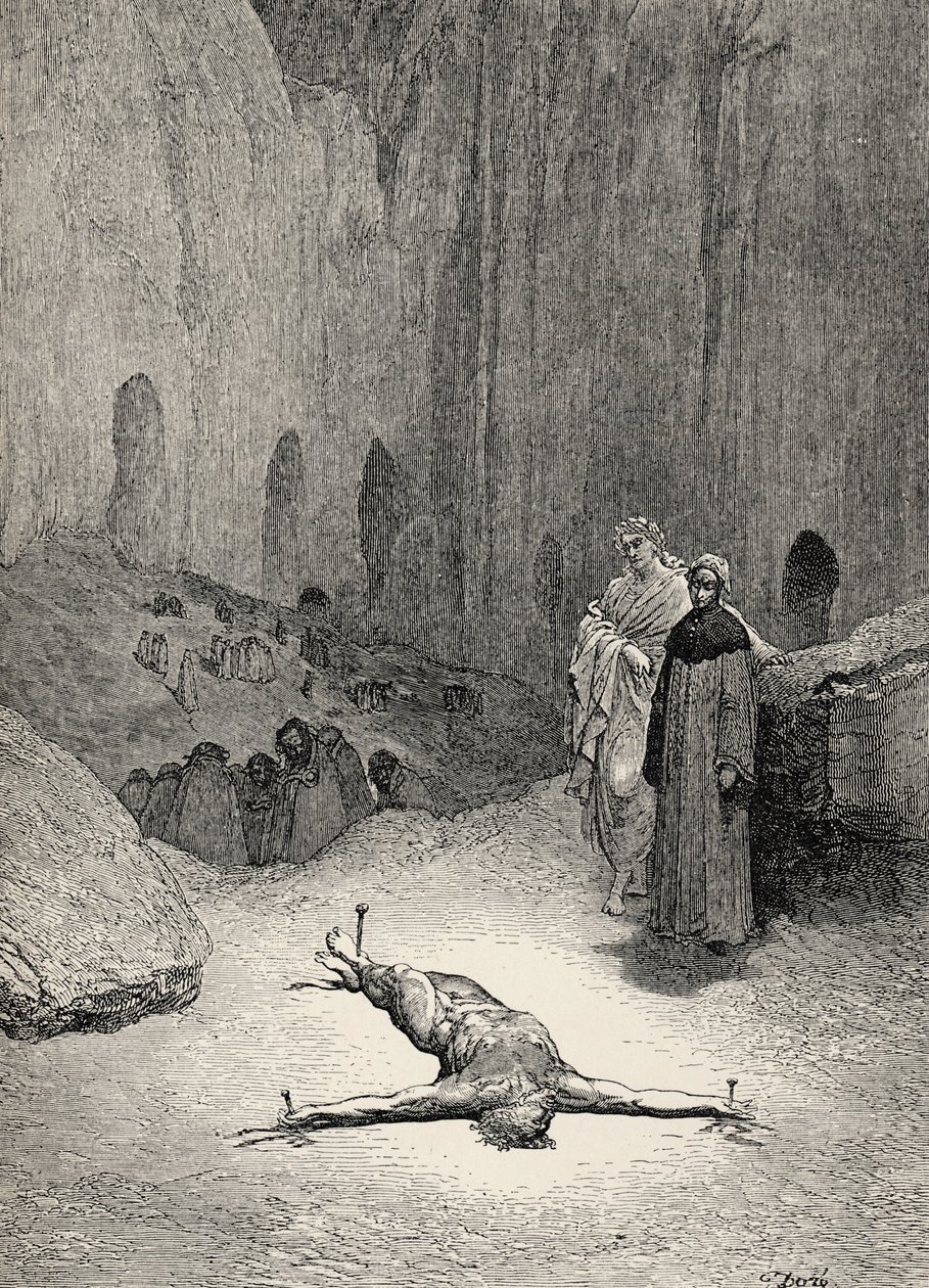 Ilustração para A Divina Comédia - Inferno (La Divina Commedia, L