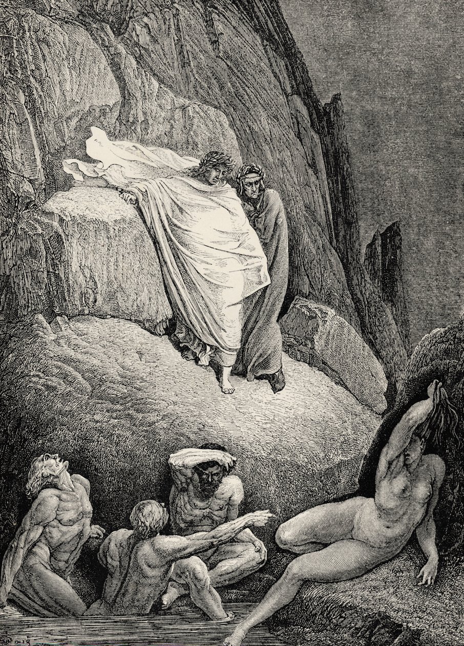 Ilustração para A Divina Comédia - Inferno (La Divina Commedia, L