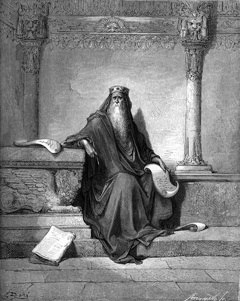 Rei Salomão - Bíblia de Gustave Dore