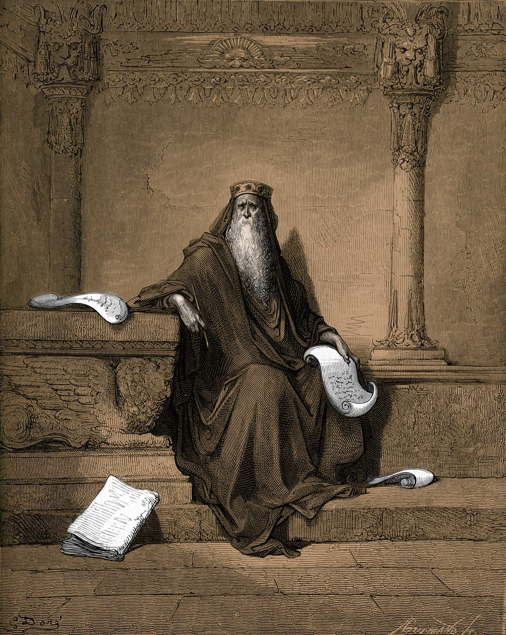 Rei Salomão - Bíblia de Gustave Dore