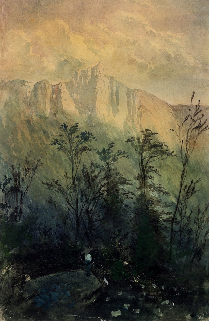 Paisagem nos Vosges, c.1883 de Gustave Dore