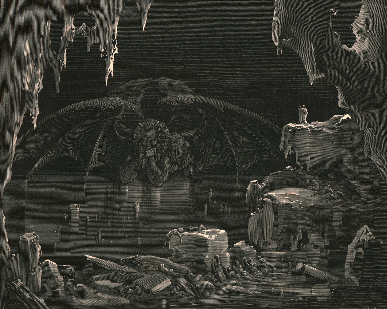 Lo! ele exclamou, eis Dis !, c1890. de Gustave Dore