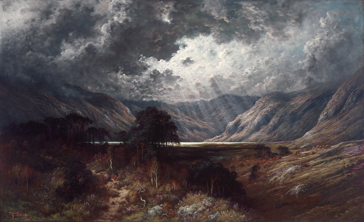 Lago Lomond de Gustave Dore