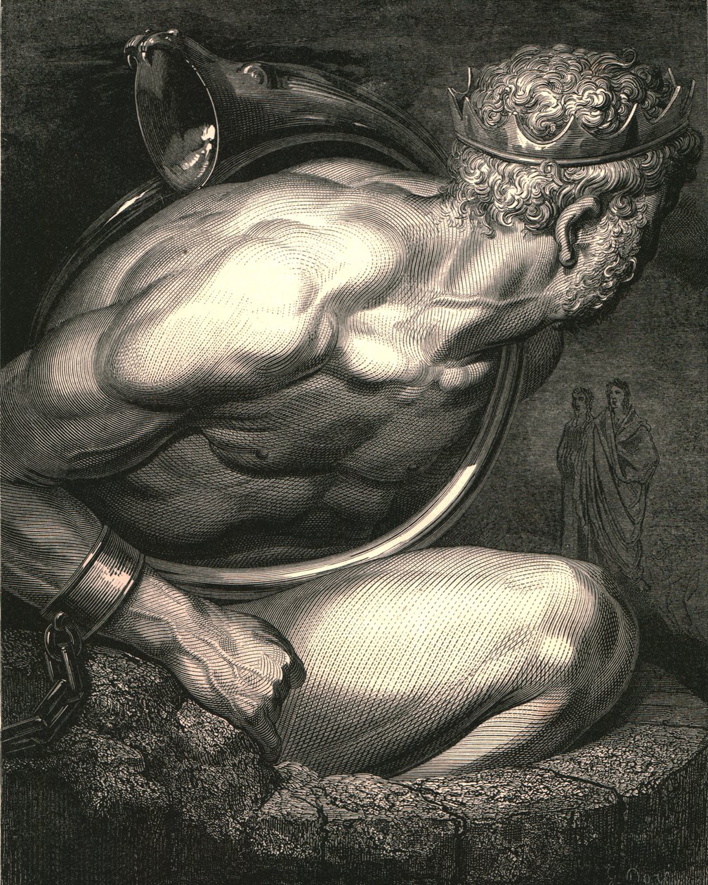 Ó espírito sem sentido! deixe teu chifre para ti interpretar, c1890. de Gustave Dore