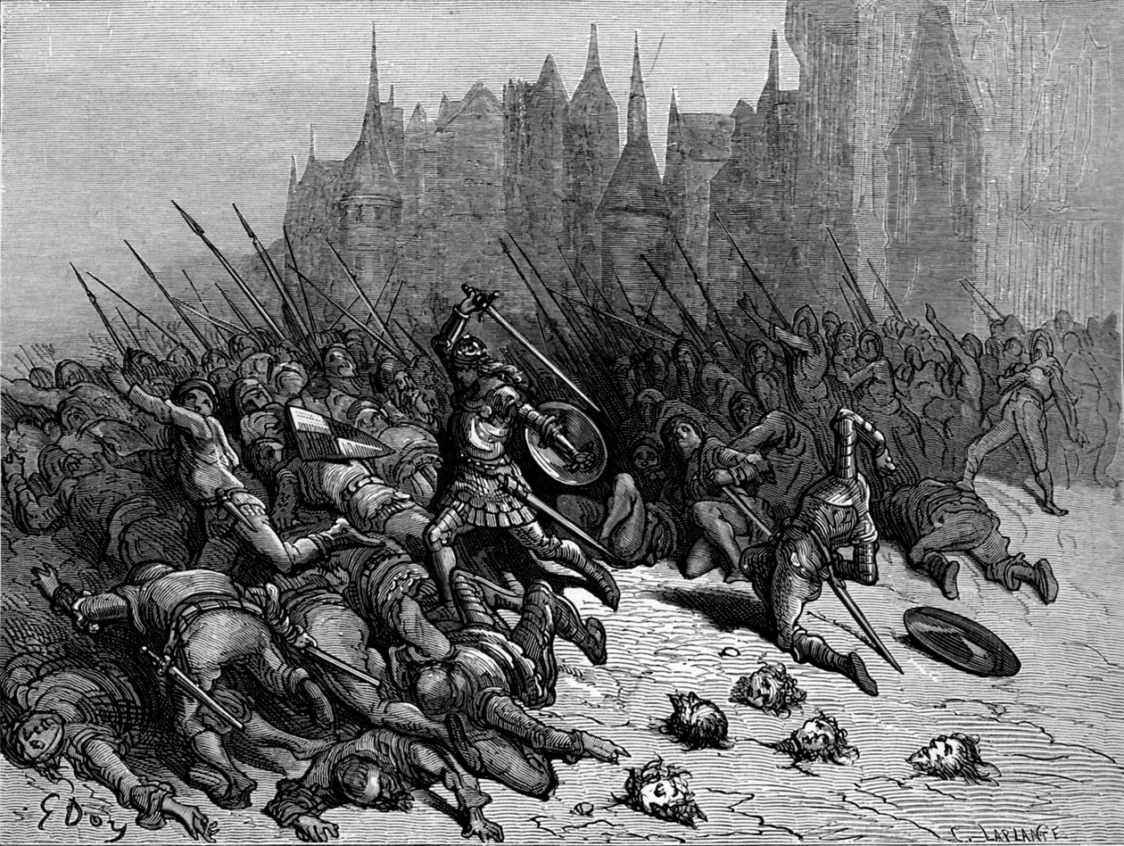 Orlando Furious de Ludovico Ariosto de Gustave Dore