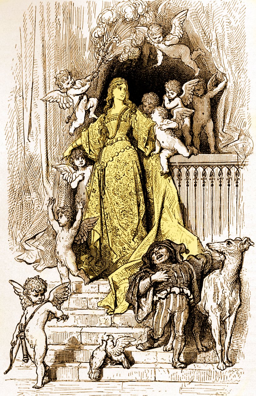 Orlando Furious de Ludovico Ariosto de Gustave Dore