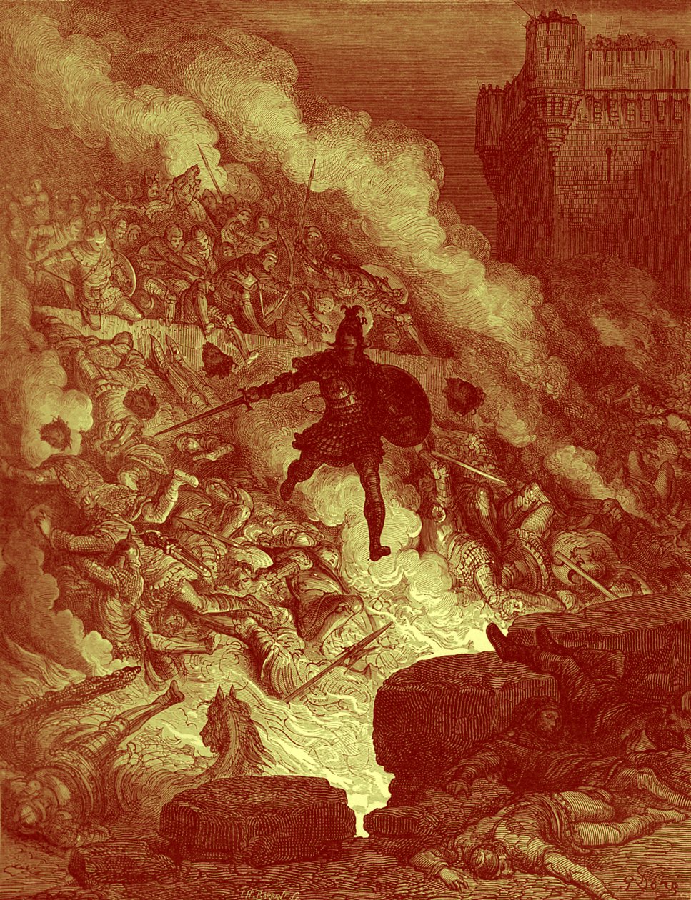 Orlando Furious de Ludovico Ariosto de Gustave Dore