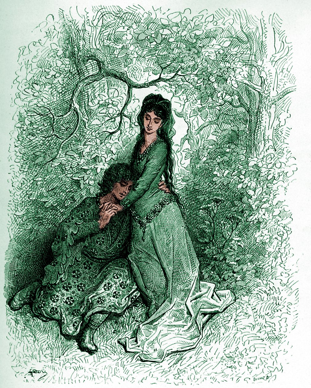 Orlando Furious de Ludovico Ariosto de Gustave Dore