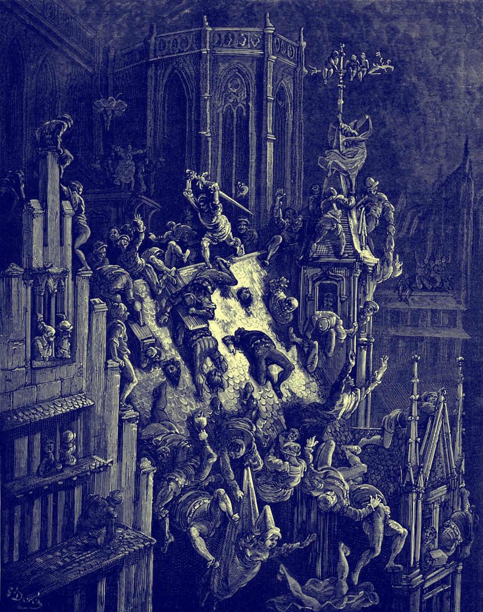 Orlando Furious de Ludovico Ariosto de Gustave Dore