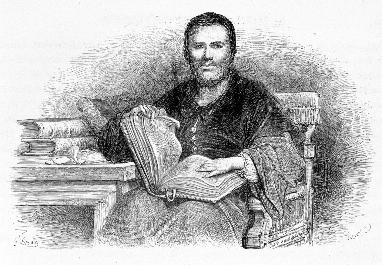Retrato de Rabelais - de Gustave Doré de Gustave Dore