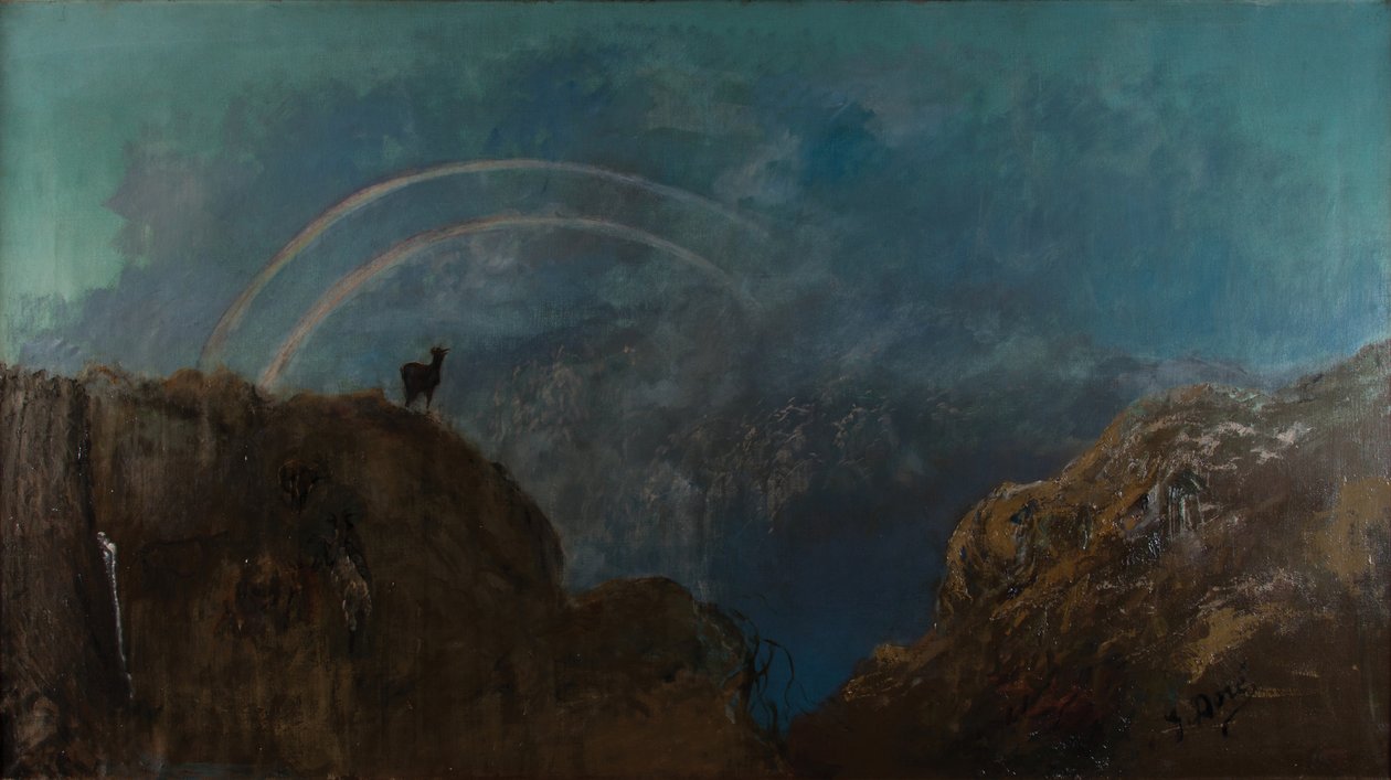 Paisagem arco-íris de Gustave Dore