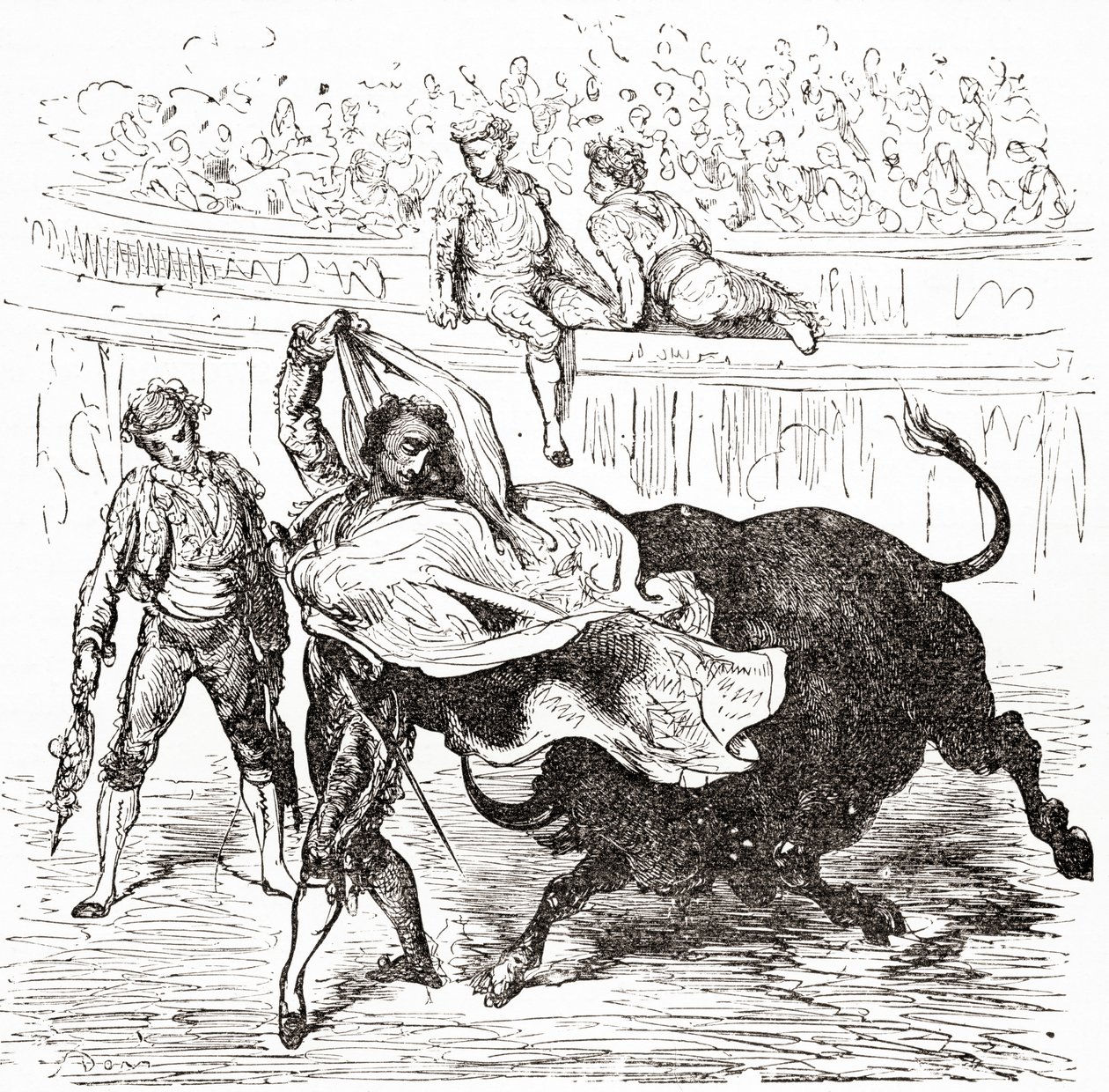 Espanha. De Life and Reminiscences of Gustave Dore, publicado em 1885. de Gustave Dore